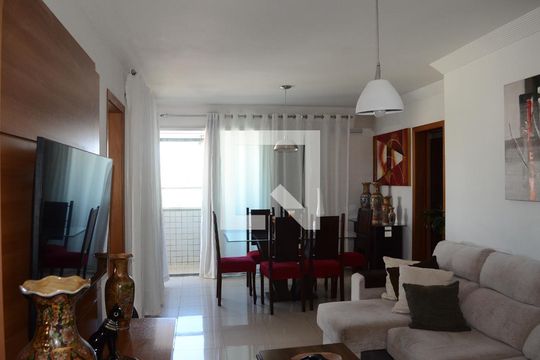 Sala de apartamento para alugar com 3 quartos, 103m² em Cidade Nova, Belo Horizonte