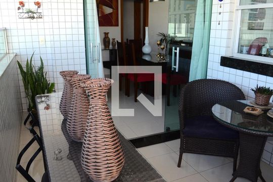 Varanda gourmet de apartamento para alugar com 3 quartos, 103m² em Cidade Nova, Belo Horizonte