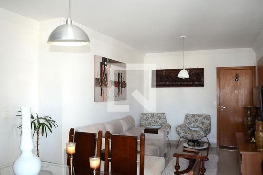 Sala de apartamento para alugar com 3 quartos, 103m² em Cidade Nova, Belo Horizonte
