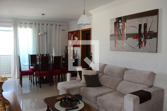 Sala de apartamento para alugar com 3 quartos, 103m² em Cidade Nova, Belo Horizonte