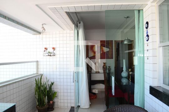 Varanda gourmet de apartamento para alugar com 3 quartos, 103m² em Cidade Nova, Belo Horizonte