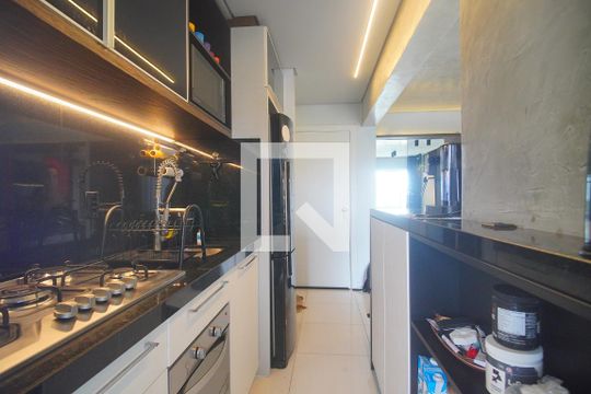 Cozinha de apartamento à venda com 2 quartos, 76m² em Mauá, Novo Hamburgo
