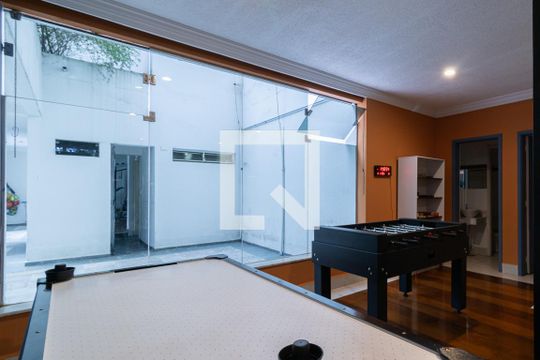 Área comum - Sala de Jogos de apartamento à venda com 3 quartos, 87m² em Moema, São Paulo