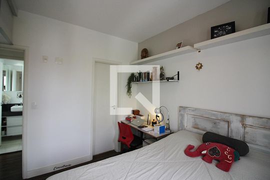 Quarto 1 - Suíte de apartamento à venda com 3 quartos, 77m² em Vila Caminho do Mar, São Bernardo do Campo
