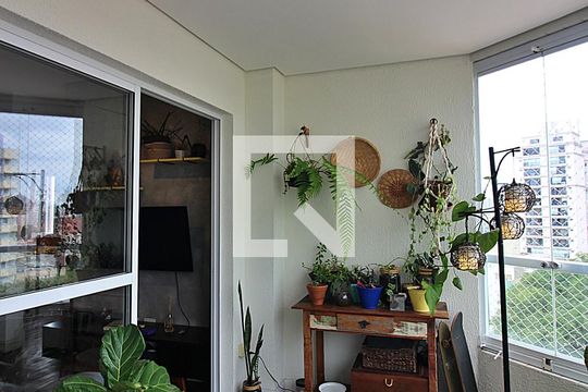 Sala Sacada de apartamento à venda com 3 quartos, 77m² em Vila Caminho do Mar, São Bernardo do Campo