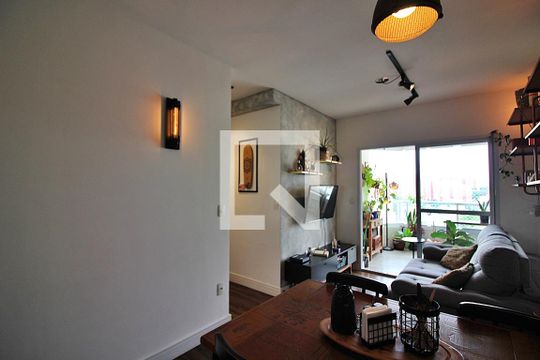 Sala de apartamento à venda com 3 quartos, 77m² em Vila Caminho do Mar, São Bernardo do Campo