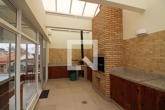 Área comum - Churrasqueira de apartamento à venda com 3 quartos, 77m² em Vila Caminho do Mar, São Bernardo do Campo