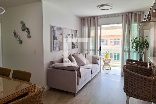 Sala de apartamento à venda com 3 quartos, 94m² em São Francisco, Niterói