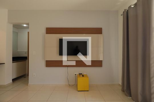 Sala de apartamento para alugar com 1 quarto, 45m² em Nova Aliança, Ribeirão Preto