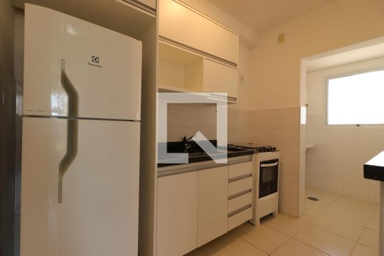 Cozinha de apartamento para alugar com 1 quarto, 45m² em Nova Aliança, Ribeirão Preto