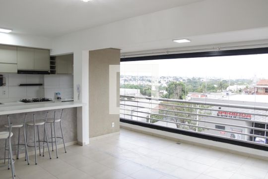 Sala de apartamento para alugar com 3 quartos, 80m² em Ipiranga, Goiânia