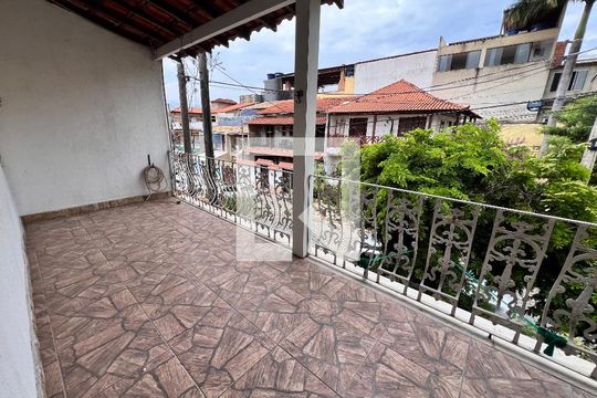 Varanda de casa de condomínio à venda com 4 quartos, 254m² em Taquara, Rio de Janeiro
