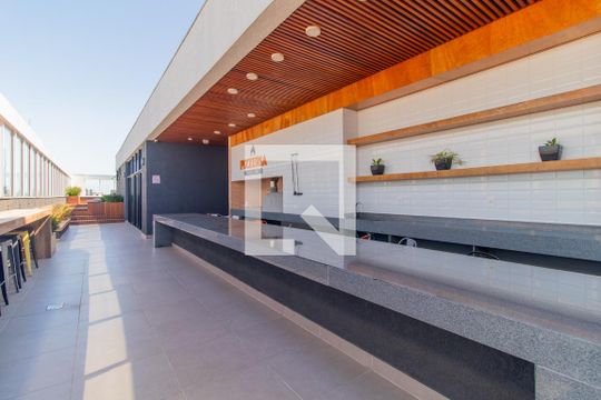 Área comum de apartamento à venda com 1 quarto, 59m² em Azenha, Porto Alegre