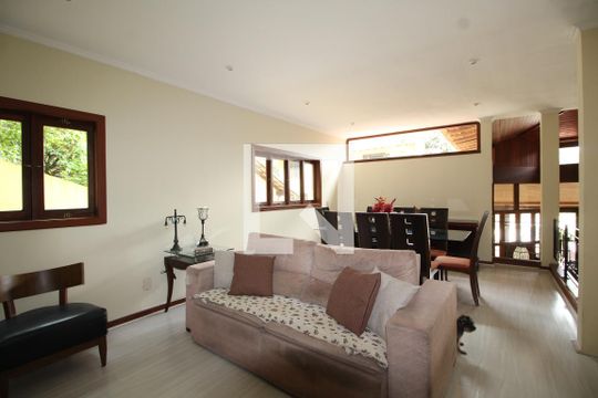 Sala 2 de casa de condomínio à venda com 4 quartos, 428m² em Taquara, Rio de Janeiro