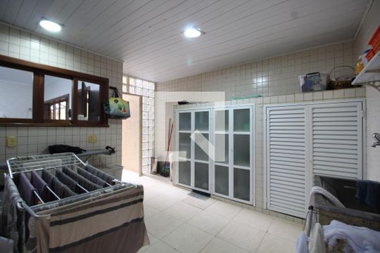 Área de Serviço de casa de condomínio à venda com 4 quartos, 428m² em Taquara, Rio de Janeiro