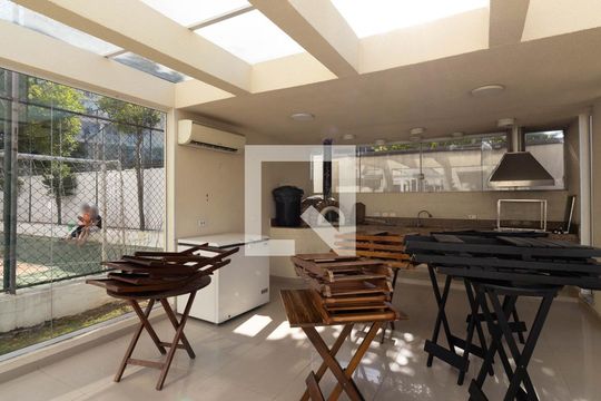 Área comum - Churrasqueira de apartamento à venda com 1 quarto, 34m² em Jardim Santa Teresinha, São Paulo
