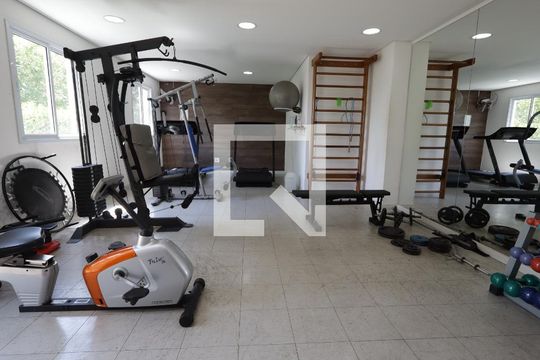 Área comum - Academia de apartamento para alugar com 2 quartos, 50m² em Vila Andrade, São Paulo