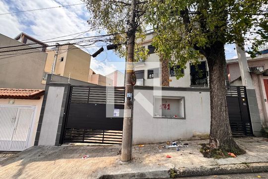 Fachada + plaquinha de apartamento à venda com 2 quartos, 100m² em Parque Oratório, Santo André