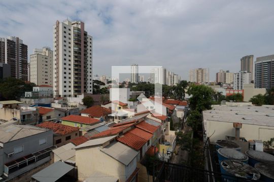 Vista da Varanda da Suíte de apartamento à venda com 1 quarto, 41m² em Santana, São Paulo