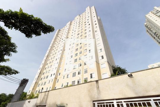 Fachada do bloco de apartamento à venda com 2 quartos, 47m² em Jardim Leonor Mendes de Barros, São Paulo
