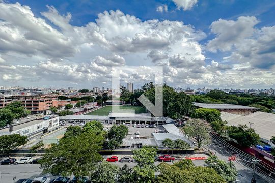 Vista do Quarto 2 de apartamento para alugar com 2 quartos, 35m² em Canindé, São Paulo