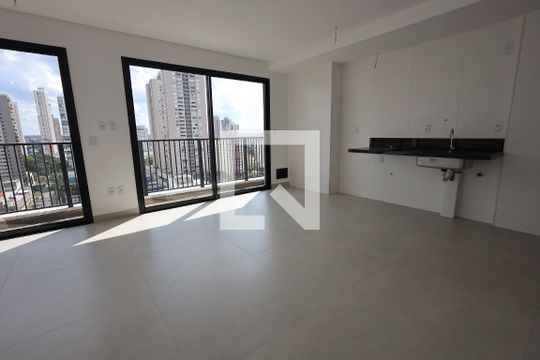 Sala/Quarto/Cozinha de apartamento para alugar com 1 quarto, 45m² em Setor Bueno, Goiânia