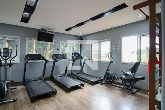 Área comum - Academia de apartamento para alugar com 2 quartos, 51m² em Chácara Cruzeiro do Sul, São Paulo
