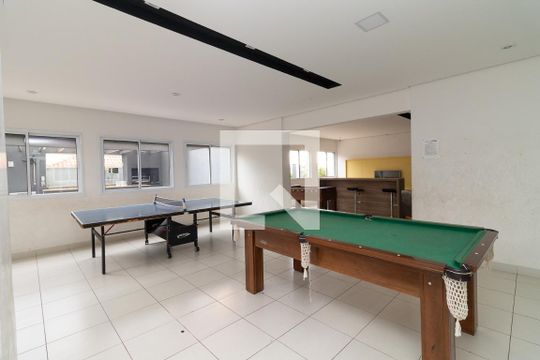Área comum - Sala de Jogos de apartamento para alugar com 2 quartos, 51m² em Chácara Cruzeiro do Sul, São Paulo