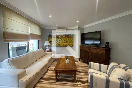 Sala de apartamento para alugar com 1 quarto, 70m² em Jardim Paulista, São Paulo