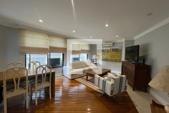 Sala de apartamento para alugar com 1 quarto, 70m² em Jardim Paulista, São Paulo