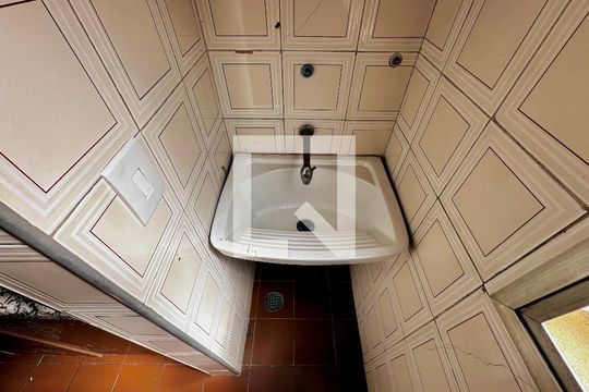 Área de Serviço de apartamento à venda com 1 quarto, 33m² em Santo Amaro, São Paulo