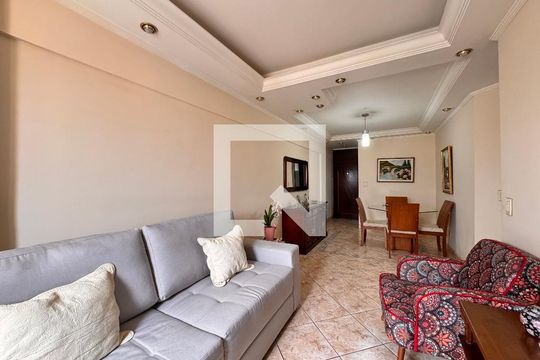 Sala de apartamento à venda com 3 quartos, 80m² em Parque das Nações, Santo André