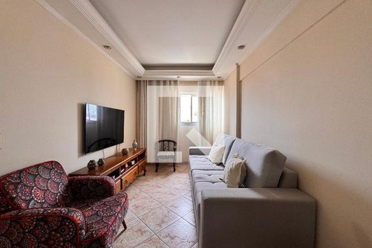 Sala de apartamento à venda com 3 quartos, 80m² em Parque das Nações, Santo André