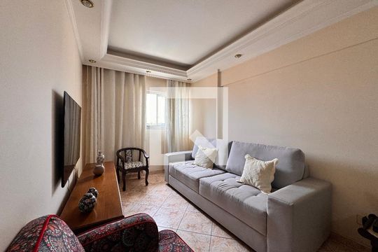 Sala de apartamento à venda com 3 quartos, 80m² em Parque das Nações, Santo André