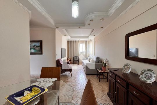 Sala de apartamento à venda com 3 quartos, 80m² em Parque das Nações, Santo André