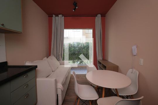 Sala/Cozinha de apartamento à venda com 2 quartos, 44m² em Mooca, São Paulo