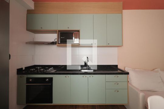Sala/Cozinha de apartamento à venda com 2 quartos, 44m² em Mooca, São Paulo