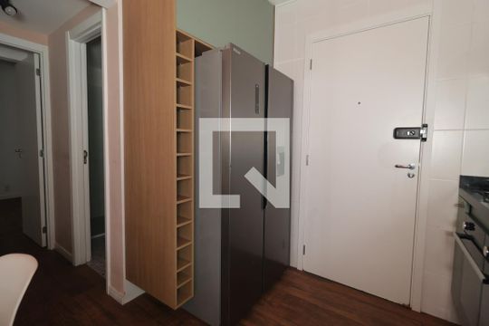 Sala/Cozinha de apartamento à venda com 2 quartos, 44m² em Mooca, São Paulo