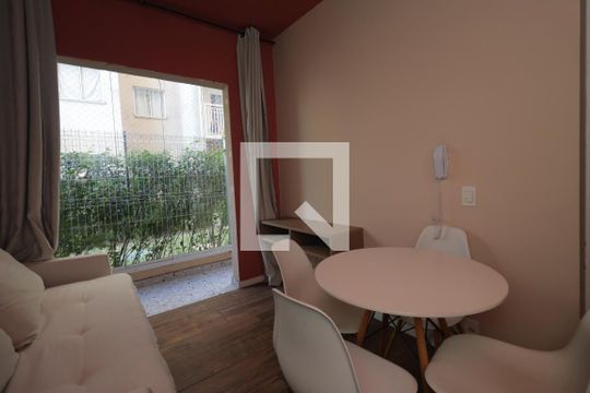 Sala/Cozinha de apartamento à venda com 2 quartos, 44m² em Mooca, São Paulo