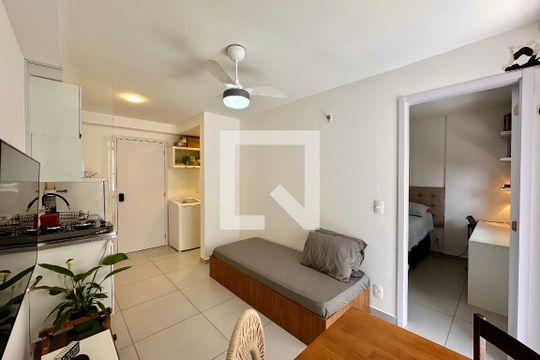 Sala de apartamento à venda com 1 quarto, 39m² em Centro, Rio de Janeiro