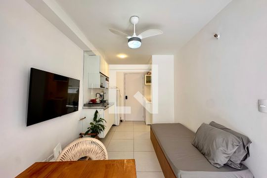 Sala de apartamento à venda com 1 quarto, 39m² em Centro, Rio de Janeiro