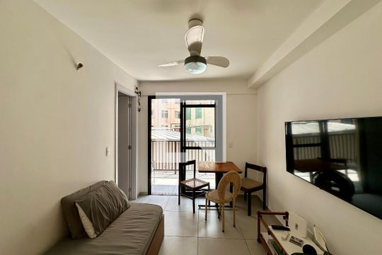 Sala de apartamento à venda com 1 quarto, 39m² em Centro, Rio de Janeiro