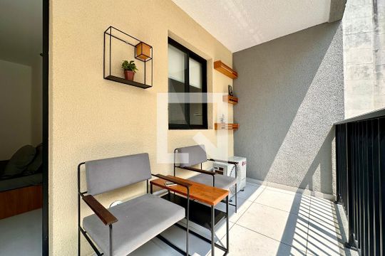 Varanda de apartamento à venda com 1 quarto, 39m² em Centro, Rio de Janeiro