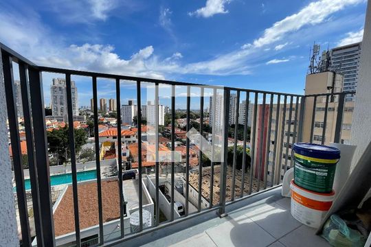 Varanda de apartamento à venda com 2 quartos, 39m² em Vila Gomes, São Paulo