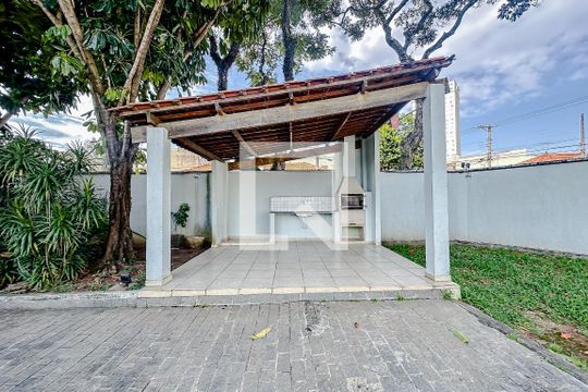 Área comum - Churrasqueira de apartamento para alugar com 2 quartos, 80m² em Vila Bertioga, São Paulo
