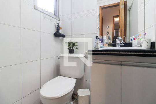 Banheiro de apartamento à venda com 2 quartos, 50m² em Cidade Patriarca, São Paulo