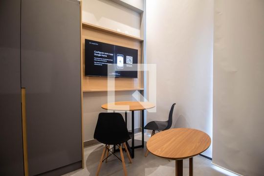 Studio de apartamento para alugar com 1 quarto, 27m² em Santo Amaro, São Paulo