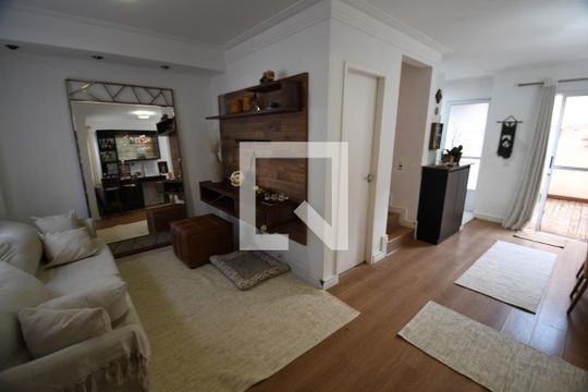 Sala de casa de condomínio à venda com 2 quartos, 100m² em Parque Imperador, Campinas