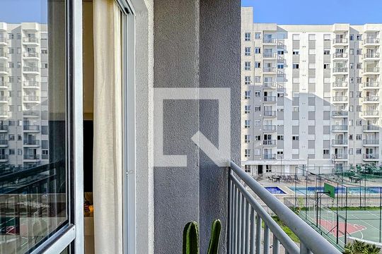 Varanda da Sala de apartamento à venda com 2 quartos, 43m² em Parque da Mooca, São Paulo