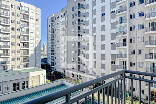 Varanda da Sala de apartamento à venda com 2 quartos, 43m² em Parque da Mooca, São Paulo
